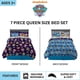thumbnail image 2 of Juego de ropa de cama Franco Paw Patrol Kids Queen Size 7 piezas, 2 of 6