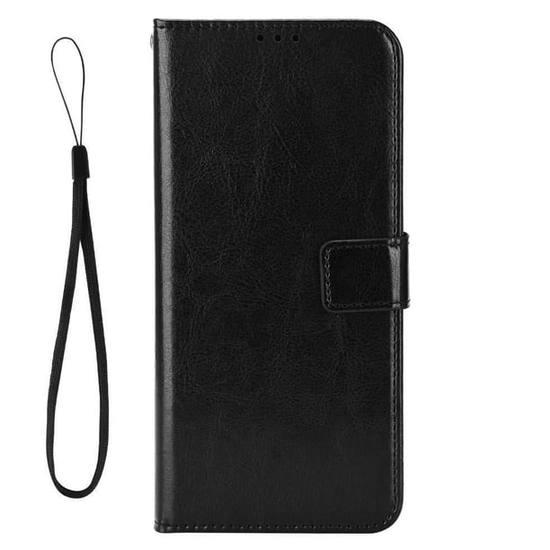 Funda tipo libro para OPPO A58 5G, cartera todo‑en‑uno, funda multifuncional con tarjetero y correa de muñeca desmontable