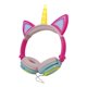 thumbnail image 5 of Auriculares Para Ni?os Con Orejas De Gato Y Unicornio, Diadema LED Intermitente Para Ni?as, Verde Amarillo, 5 of 5