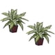 thumbnail image 1 of Planta artificial Nearly Natural Silver Queen (juego de 2), 1 of 2
