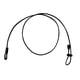 thumbnail image 3 of 120cm kayak canoa paleta leash clip de seguridad de la caña de pescar titular de la correa negro, 3 of 3
