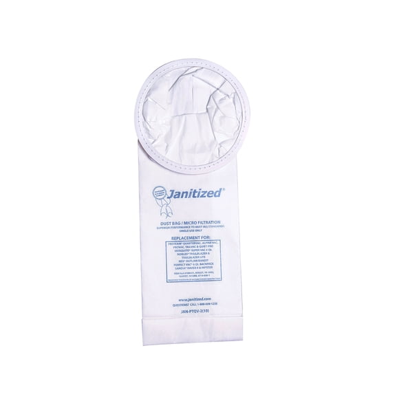 Bolsas de filtro para aspiradora Janitized Proteam 6 qt (10 uds/paquete)