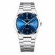 thumbnail image 1 of Reloj Analógico de Cuarzo para Hombre 40 mm Calendario Cristal Hardlex Acero Inoxidable 3 ATM Resistente al Agua Diseño Elegante para Negocios y Uso Diario, 1 of 3