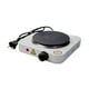thumbnail image 1 of Hot Plate Cocina 1 Plato Electrica Portatil 1000w Blanco, 1 of 3