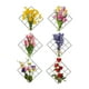 thumbnail image 4 of Calcomanías De Pared De Rejilla Calcomanía De Decoración De Pared Elegante Para Sala De Estar Decoración De Dormitorio Estilo D, 4 of 5