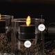 thumbnail image 5 of Vela Luminara Moving Flame, sin llama, de plástico negro, x2, 5 of 7