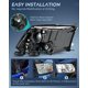 thumbnail image 3 of Conjunto de faros Nilight para Ram 1500 2500 3500 2009-2018, 3 of 8