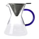 thumbnail image 1 of Cafetera Goteadora Con Filtro De Acero Inoxidable 500ml Mango Azul, 1 of 5