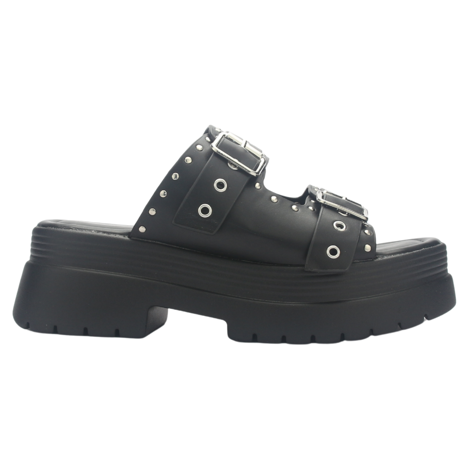 Sandalia Mujer Chalada Pop-1 Negro Casual
