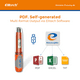 thumbnail image 2 of Registrador de datos de temperatura y humedad USB RC-51H, 2 of 4