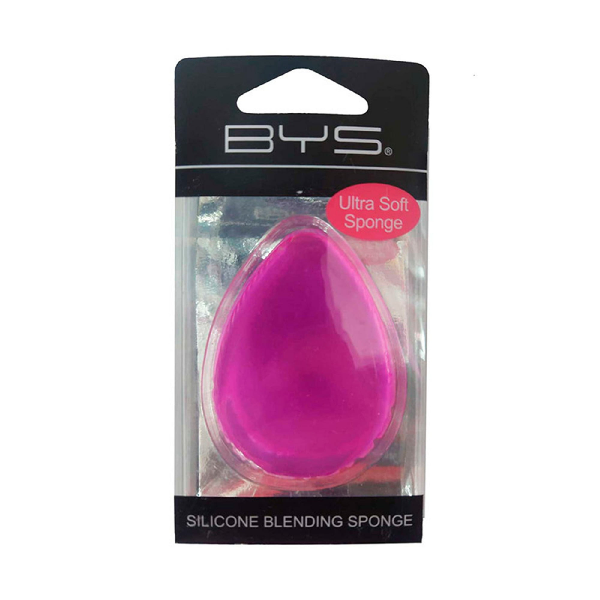 Bys - Esponja De Silicona Forma Lágrima Rosada