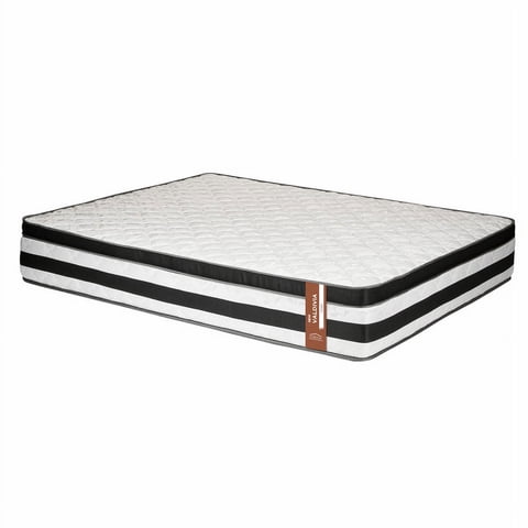 Colbox - Colchon New Valdivia 2 Plazas Negro 150X190X28 Cm