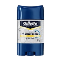 Antitranspirante En Gel Active Fresh Sport Peak 82 G Gillette