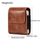 thumbnail image 2 of Artificial Leather Phone Holster Case Cover For Samsung Galaxy Z Flip 5 4/ Z Flip 3 5G/ Z Flip4/ Z Flip 5G/ Z Flip Motorola RAZR 5G/ RAZR 2022 Mobile Phone Belt Clip Pouch Protective Cover Luxury Wais, 2 of 2