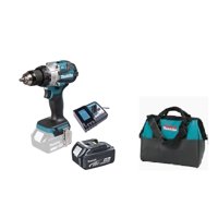 Taladro Atornillado Percutor 13Mm 110Nm + Bolso Makita Dhp489 5 Ah