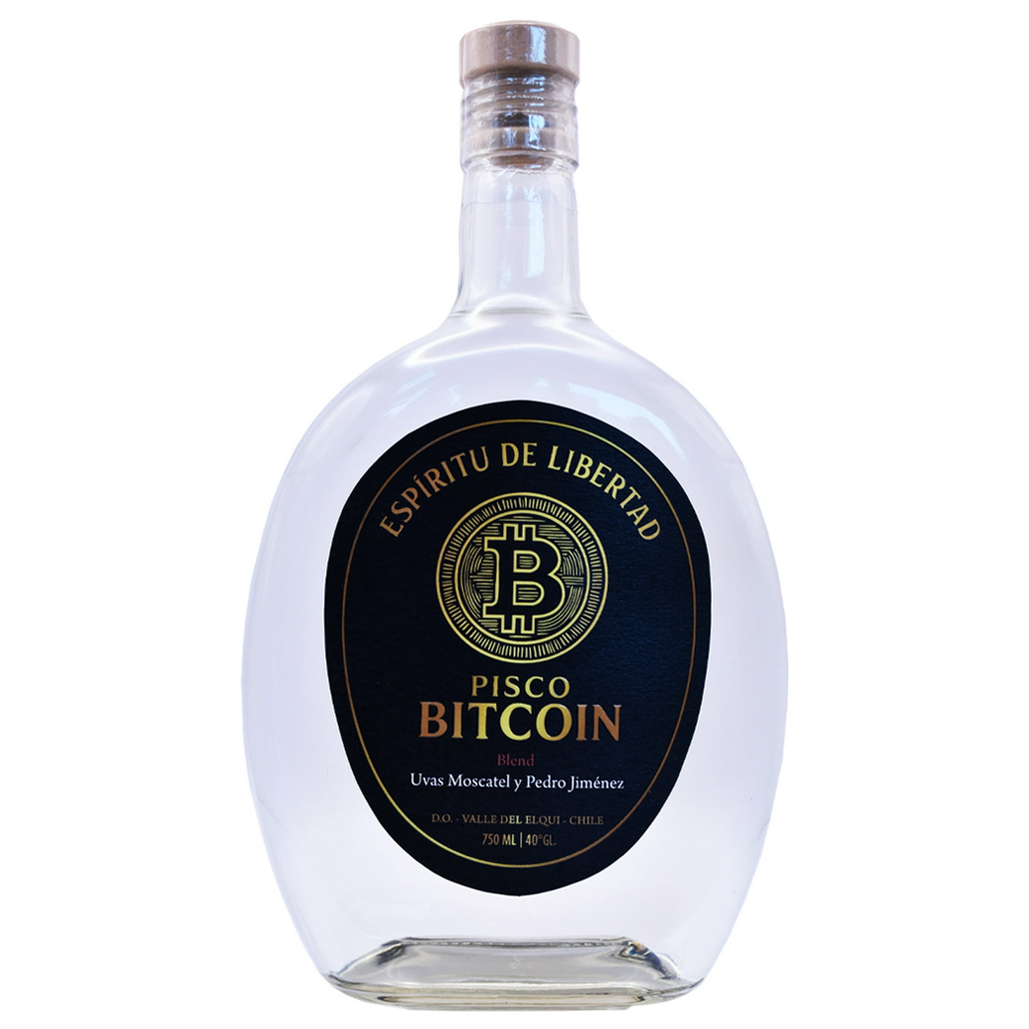 Pisco Bitcoin 40° Blend 750cc