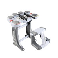 Magideal - Juego De Batería De Jazz Para Niños, Juguete De Aprendizaje, Resistente, Pequeño, Resistente Al Desgaste, Instrumentos Musicales Portátiles Montessori