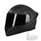 thumbnail image 1 of Casco Crown Racing F-700 DOT con Patrón de Fibra de Carbono, 1 of 5