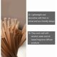 thumbnail image 3 of Difusor de Varillas PLYXQ 17 cm Pack de 100 Madera de Ratán Natural, 3 of 6