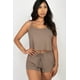 thumbnail image 1 of Conjunto de Top y Shorts con Tirantes Acanalados, 1 of 2