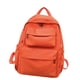 thumbnail image 1 of Mochila de lona para mujer, con doble bolsillo, de gran capacidad, para estudiantes, estilo universitario, informal y moderna., 1 of 5