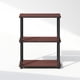 thumbnail image 5 of Estantería Furinno Turn-N-Tube de 3 niveles, madera de cerezo oscuro, 5 of 6