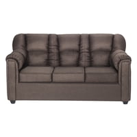 Colbox - Sofá Bronco 3 Cuerpos Tela Chocolate