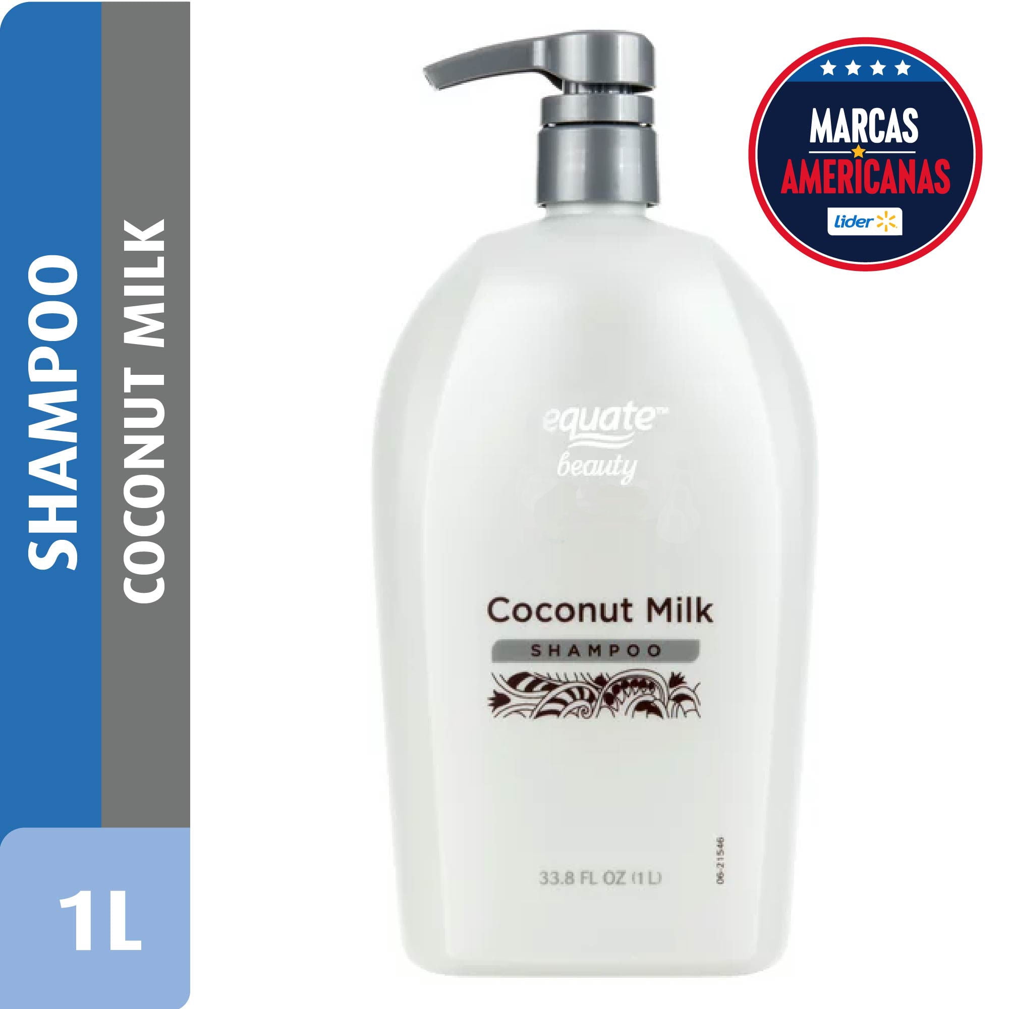 Shampoo Leche De Coco 1 L Equate
