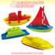 thumbnail image 2 of Set de 4 Botes de Juguete Flotantes ArtCreativity de Plástico, 2 of 6