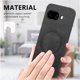 thumbnail image 3 of Magnetic Slim Case for Google Pixel 9A with Camera Guard & Anti-Scratch Back Black, 3 of 5