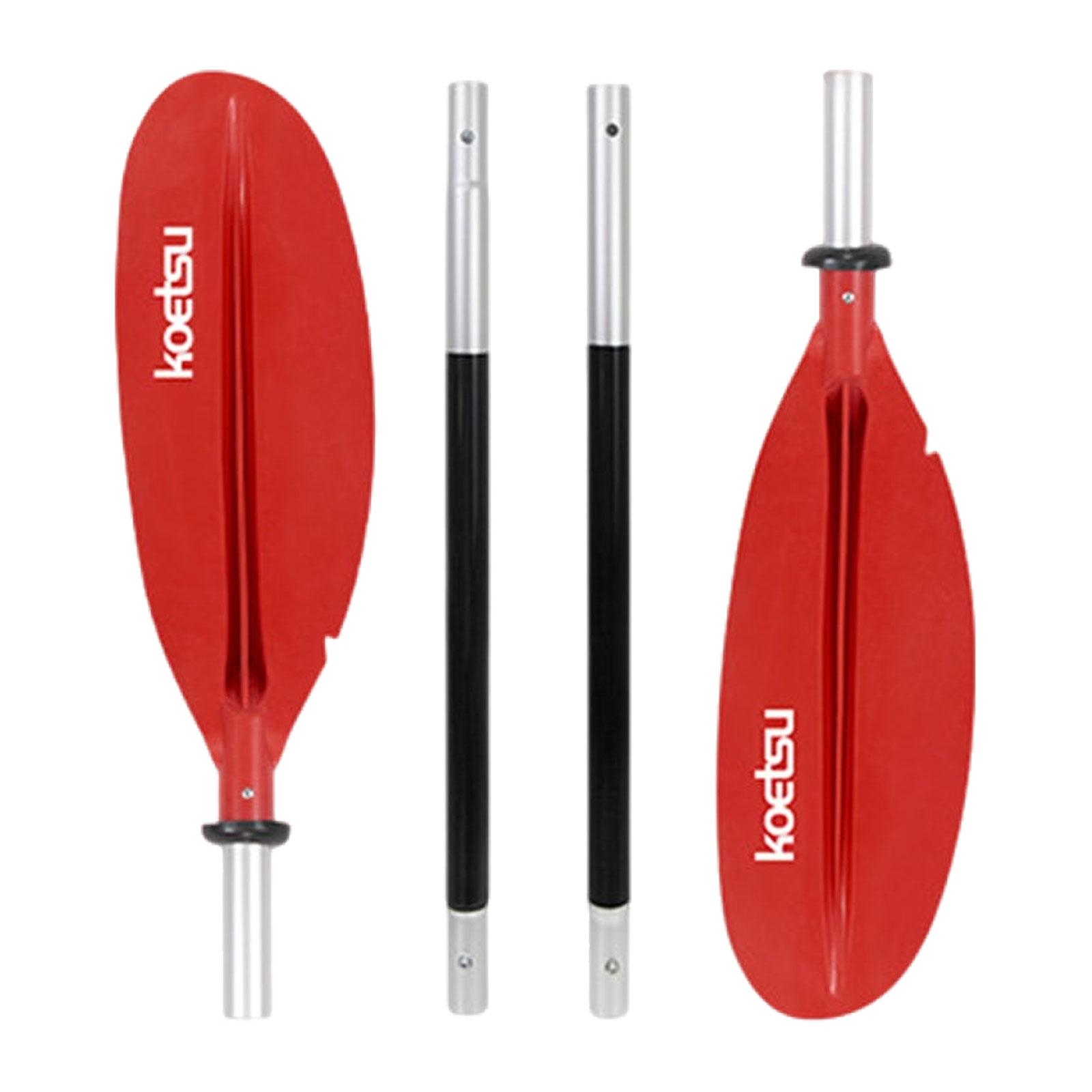 Ioensy - Paleta De Kayak De 87 Pulgadas, Paletas Para Deportes Acuáticos, Tabla De Surf De Goma Para Barco, Color Rojo
