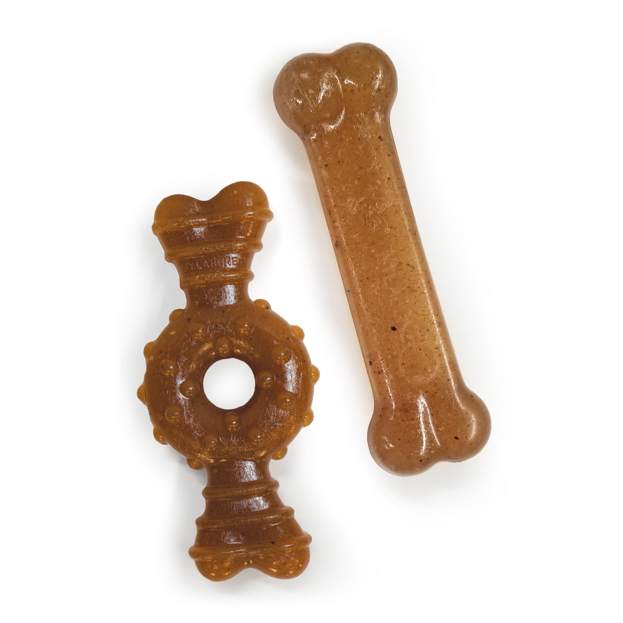Nylabone - Juguete Masticable Con Forma De Anillo De Nylabona Y Hueso Para Dentición Para Cachorros