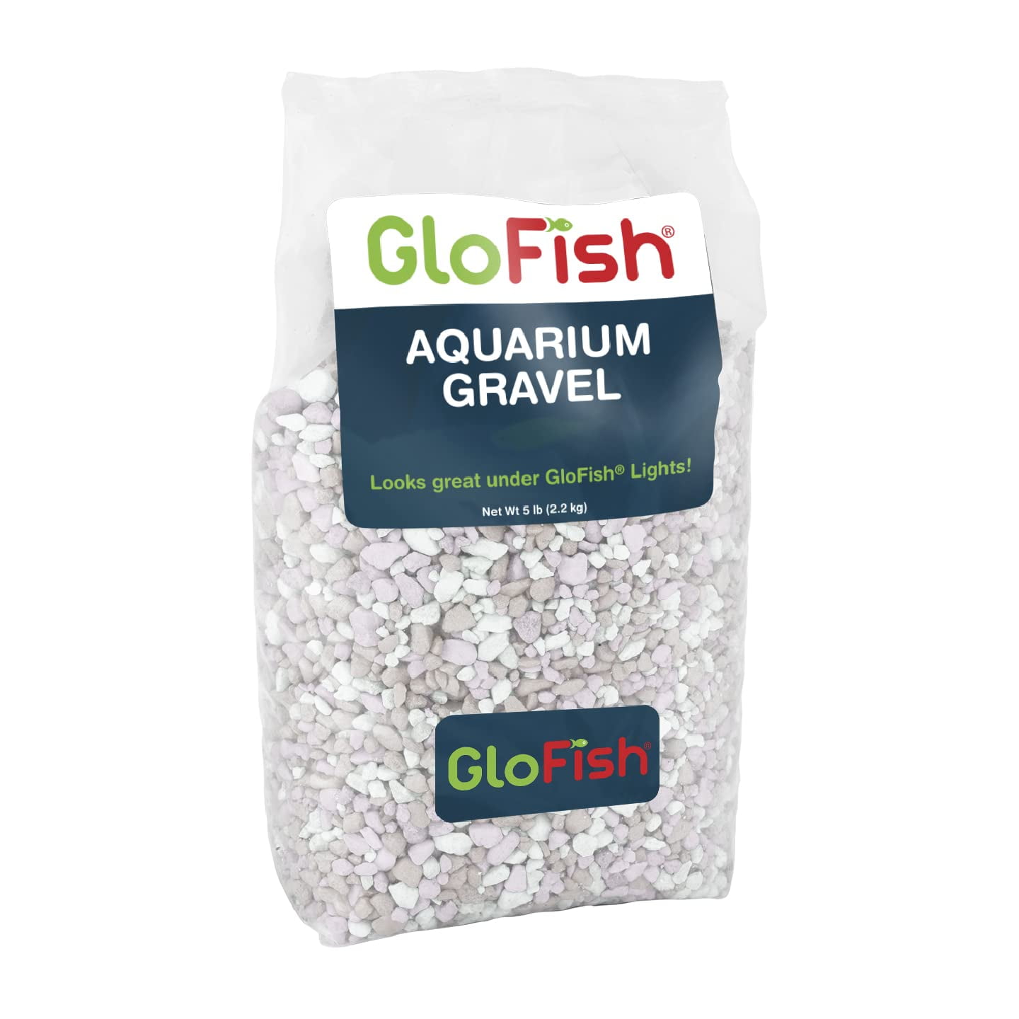 Grava para Acuario GloFish Perlado 2.3 kg