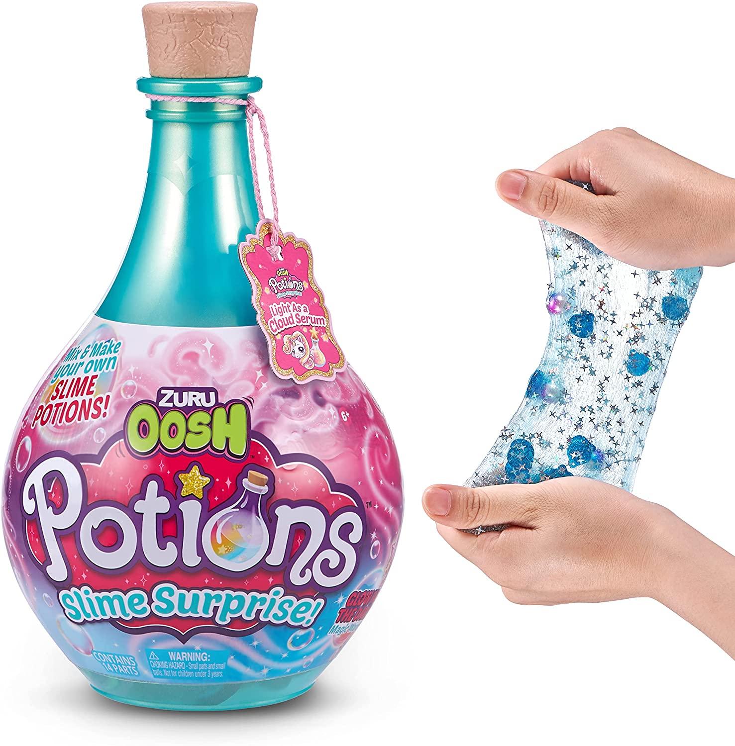 Zuru Oosh - Oosh Potions Slime Surprise Teal Zuru Kit De Limo Diy Con Destellos Cuentas Brillo