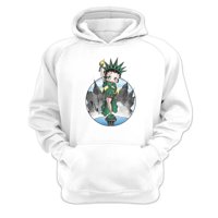 Genérico - Polerón Canguro Betty Boop Blanco Talla Xs Unisex