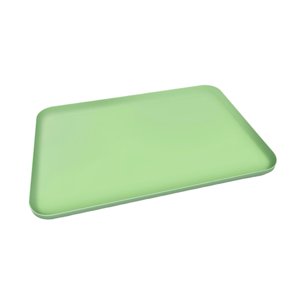 Magideal - Tapete Para Pintar, Tapete Para Manualidades, Fácil De Limpiar, Antideslizante, 61 X 40,6 Cm, Antiadherente, Para Resina, Arcilla Líquida, Fundición D Verde