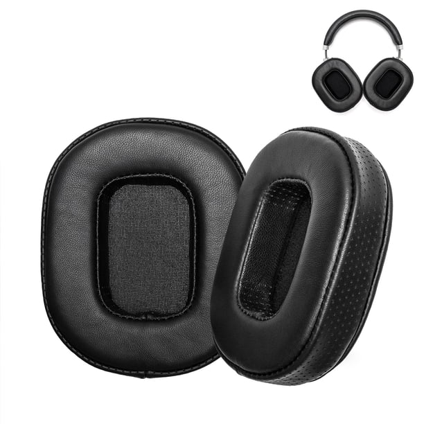 Almohadillas para auriculares Voarmaks de espuma y cuero de piel de oveja para Oppo PM1 PM2
