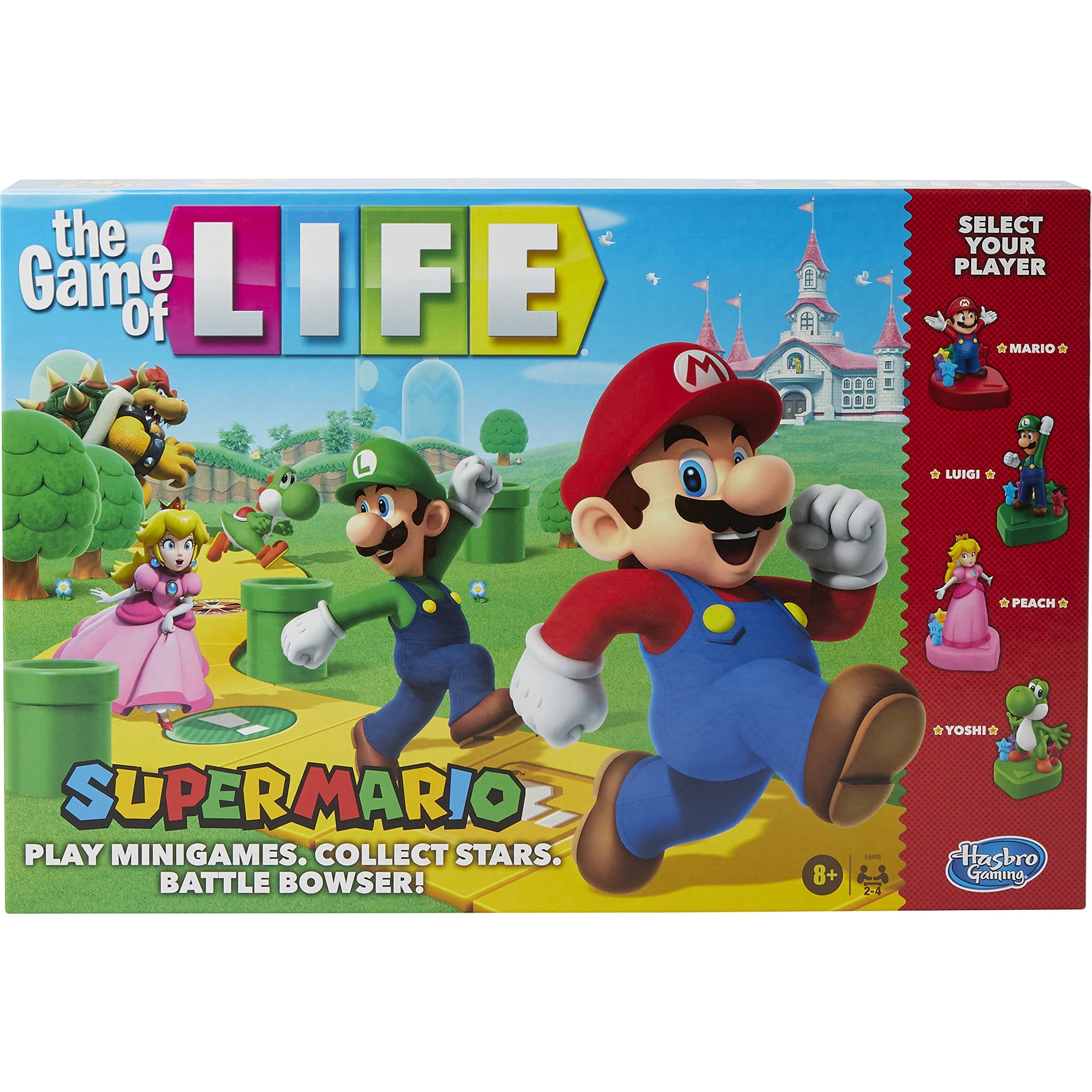Juego De Mesa Hasbro Gaming The Game Of Life: Super Mario Edition
