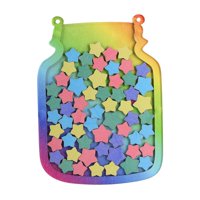 Bothyi - Frascos De Recompensa De Madera Tabla De Estrellas Del Aula Para Niños En Edad Preescolar Regalos Navideños