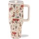 thumbnail image 1 of HydroJug Traveler - 32 oz Water Bottle with Handle & Flip Straw - Fits in Cup Holder, Leak Resistant Tumbler-Reusable Insulated Stainless Steel & Rubber Base - Gifts for Women & Men, 1 of 3
