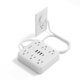 thumbnail image 1 of Regleta MCSCN 6 tomacorrientes + 4 puertos USB, cable de 1.5 m, blanco, 1 of 7