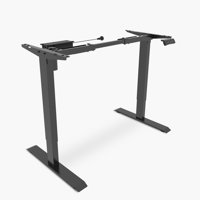 Form Office - Base Acero Cosmo 120-160 Eléctrico Gris