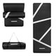 thumbnail image 1 of Mat de Yoga 10 mm NBR con Correa - Negro, 1 of 6
