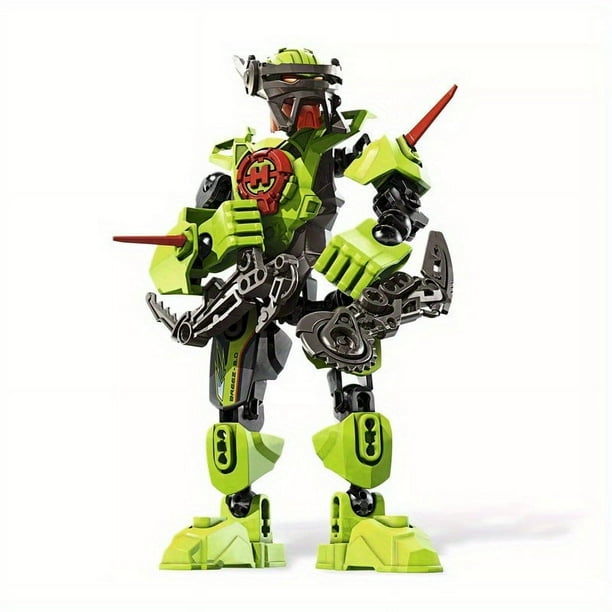 DIY Super Warrior Assembly Block Toys, Hero Factory Robot Warrior Model Toy, Can Be Combined