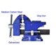 thumbnail image 2 of Vise Bench Vise Rolin con mordaza de 4.5 pulgadas de ancho con base giratoria de 240°, 2 of 7
