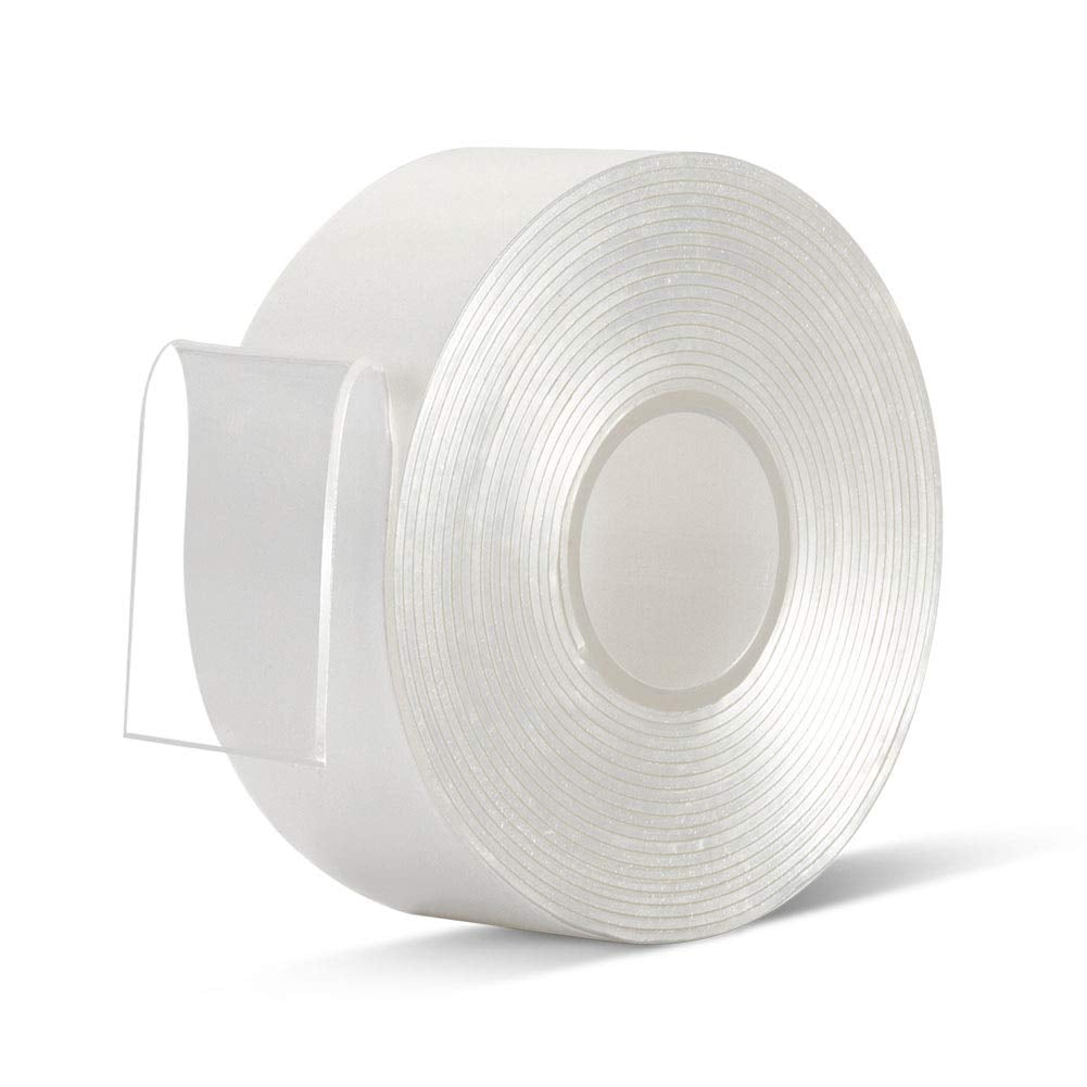 Cinta Adhesiva Maxwel Manufacturing De Doble Cara, Resistente, 2,54 Cm X 3,05 M