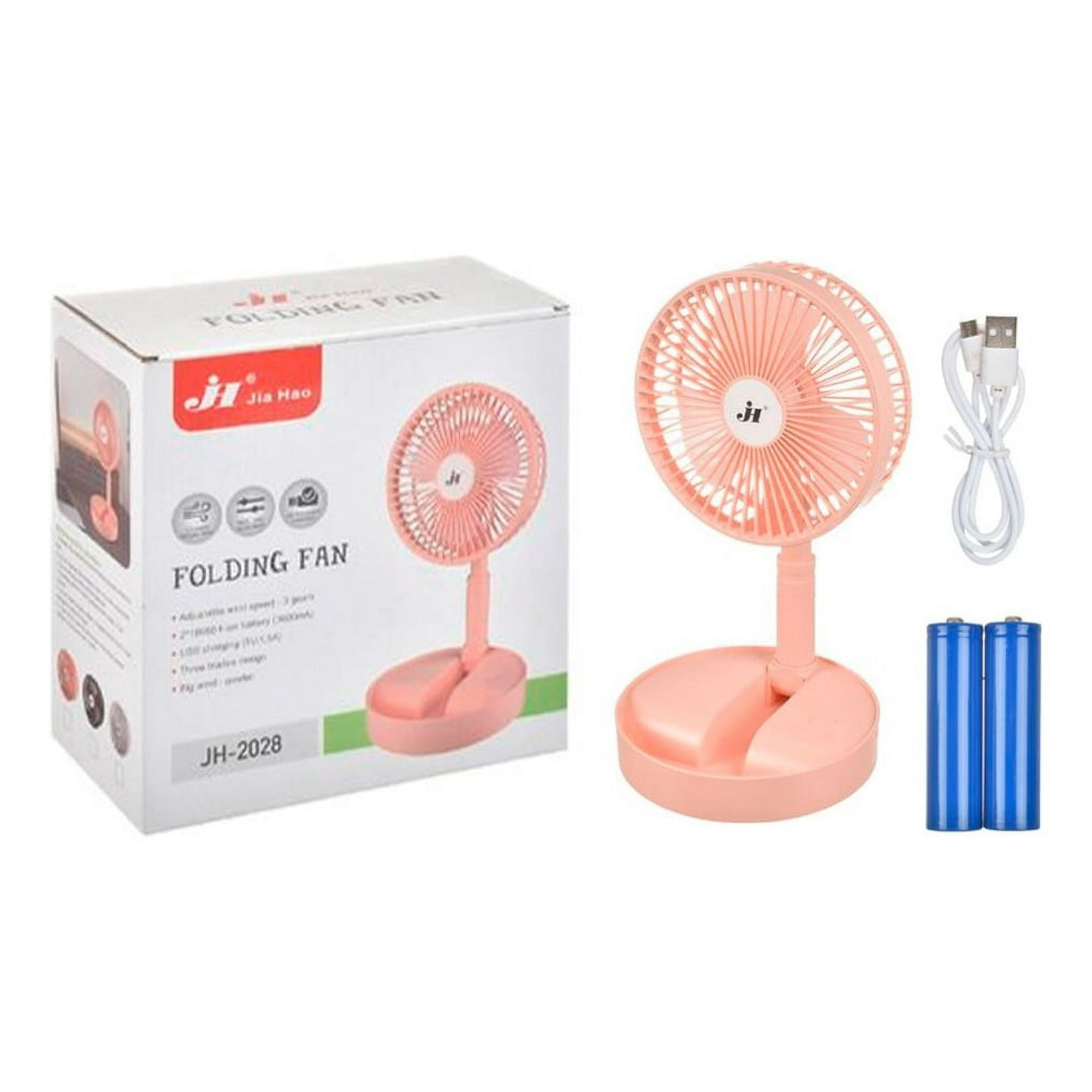 Disparo - Ventilador De Escritorio Flexible Recargable Ventilador
