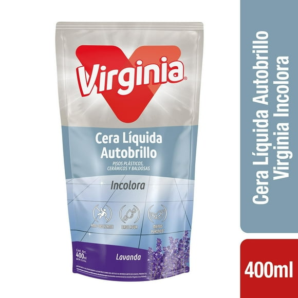 Cera Líquido Autobrillo Incolora Bolsa, 400 ml