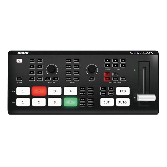 Mezclador de vídeo Osee GoStream Deck HDMI Pro con NDI