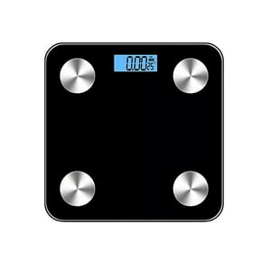 Crusec - Balanza Pesa Baño Usb Digital Bluetooth Recargable 180Kgs